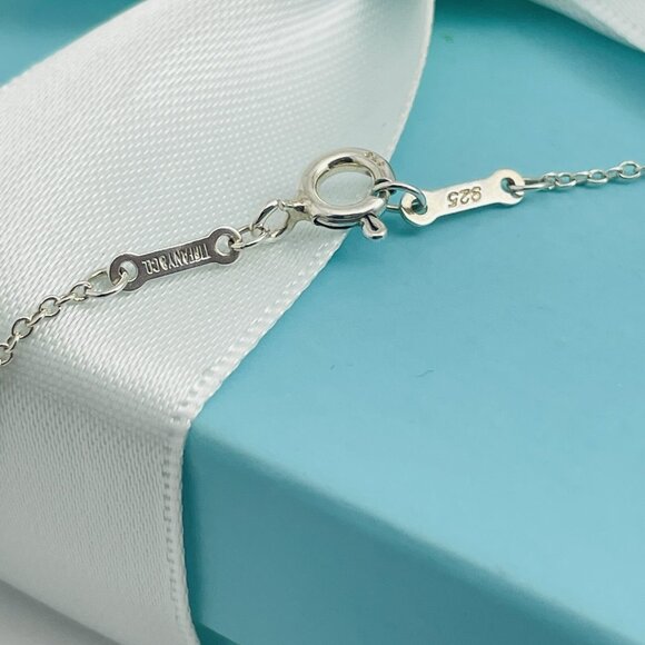 19" Tiffany & Co Chain Necklace by Elsa Peretti in Sterling Silver - Picture 4 of 5
